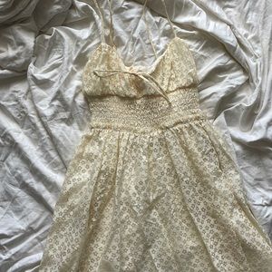 Urban outfitters yellow flower dress